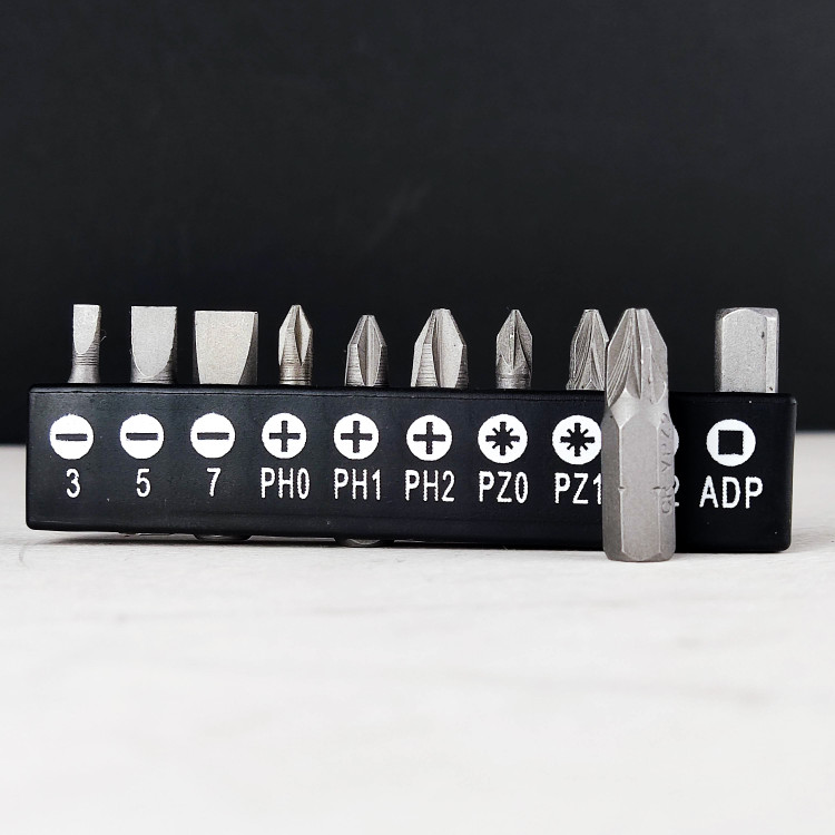 مجموعه 20 عددی بیت پیچ کوشتی و کله بکس - برند اصلی Hoteche هوتچ (250420)