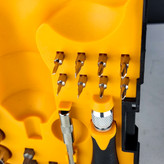 ست پیچ گوشتی ضامن دار 37 عددی پیچ گوشتی