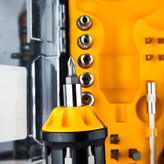 ست پیچ گوشتی ضامن دار 37 عددی پیچ گوشتی