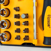 ست پیچ گوشتی ضامن دار 37 عددی پیچ گوشتی