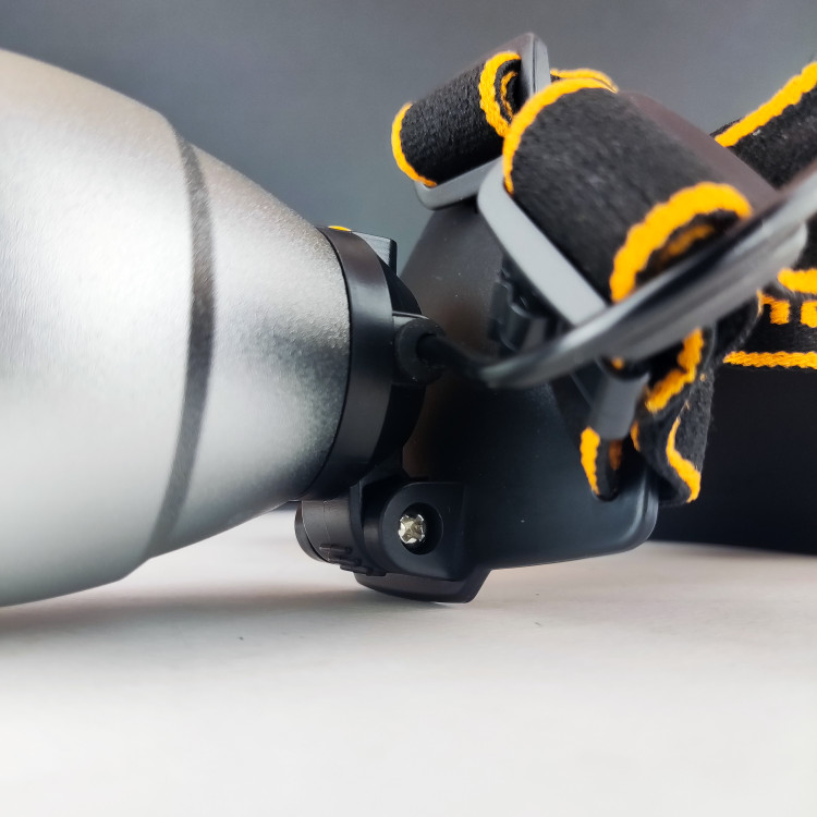 چراغ پیشانی - کوهنوردی - تک ال ای دی - 10 وات - قابل شارژ 4400 میلی آمپر - برند اصلی Hoteche هوتچ (440011)