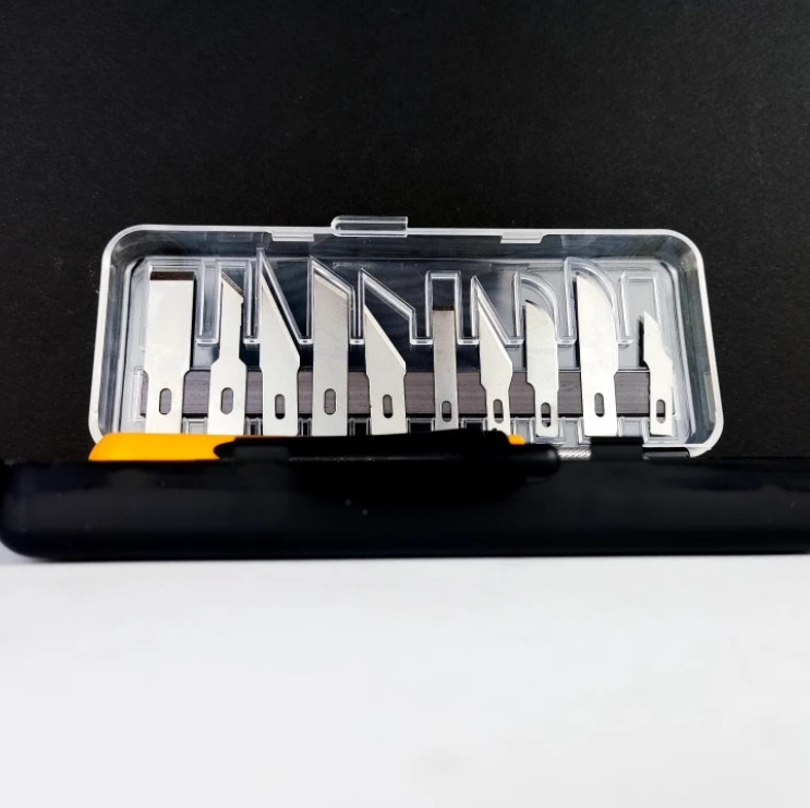 مجموعه 16 عددی تیزبر و کارتر دقیق - فولادی ضد زنگ (مخصوص ظریف و دقیق کاری) - برند اصلی Hoteche هوتچ (311216)