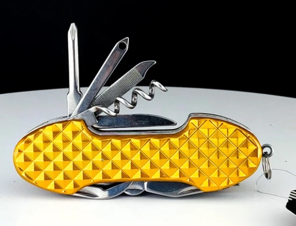 چاقو جیبی - چاقو تاشو - ابزار همه کاره 15 عددی - برند اصلی Hoteche هوتچ (312001)