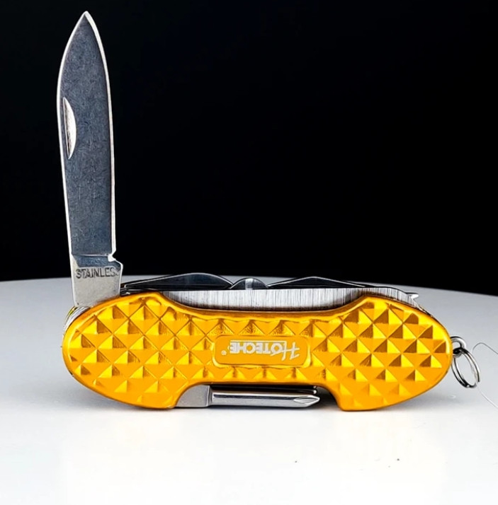 چاقو جیبی - چاقو تاشو - ابزار همه کاره 15 عددی - برند اصلی Hoteche هوتچ (312001)