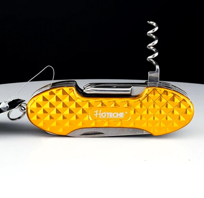 چاقو جیبی - چاقو تاشو - ابزار همه کاره 15 عددی - برند اصلی Hoteche هوتچ (312001)