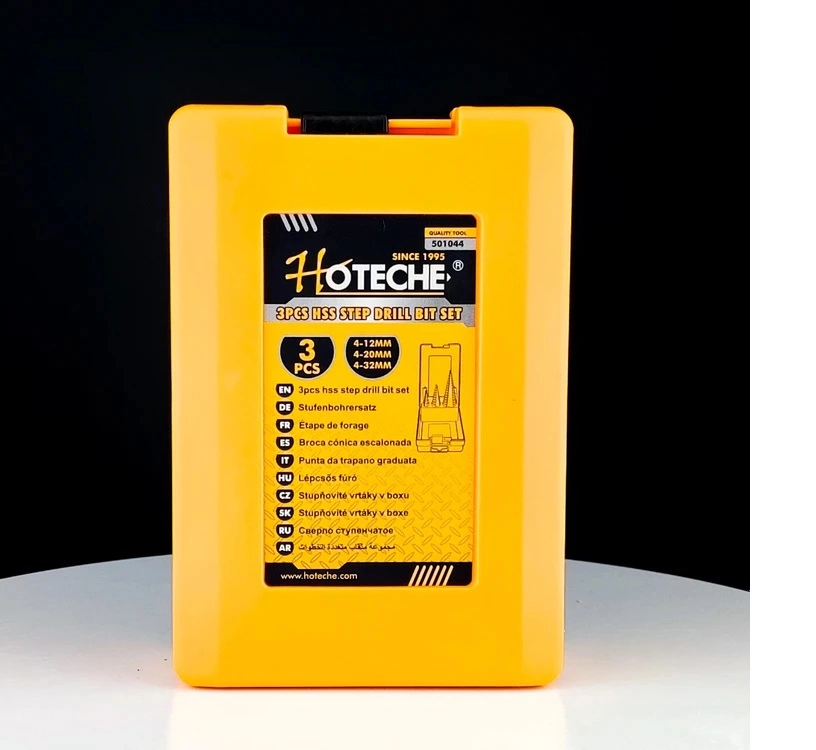 ست 3 عددی مته کاجی - مخصوص آهن و چوب و پلاستیک - برند اصلی Hoteche هوتچ (501044)