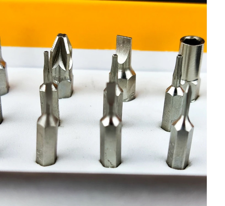 پیچ گوشتی شارژی - باطری 3.6 ولت - ست 20 عددی - برند اصلی Hoteche هوتچ (800114)