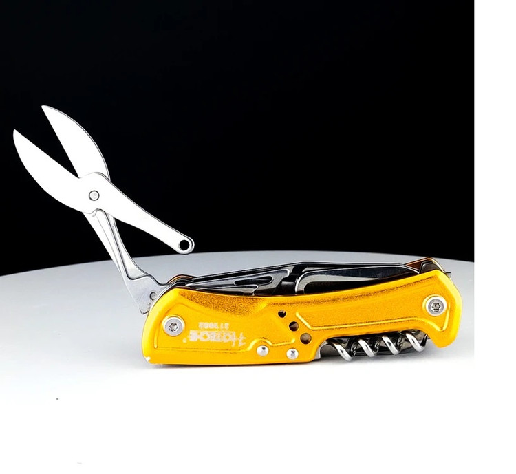 چاقوی جیبی یا تاشو یا سوئیسی 9 در 1 دسته - برند اصلی Hoteche هوتچ (312002)