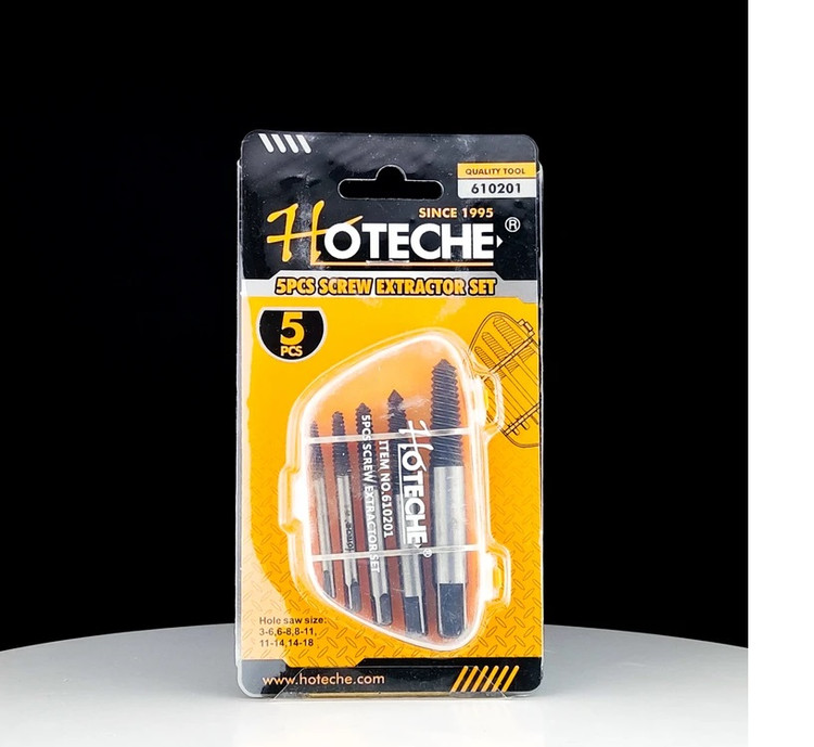 پیچ گیر و چپ گرد 5 عددی - برند اصلی Hoteche هوتچ (610201)