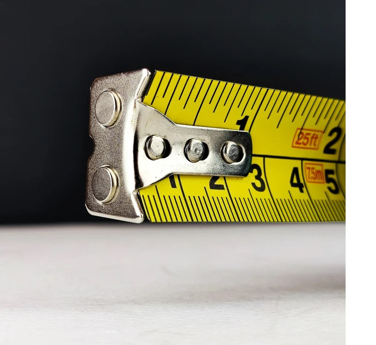 متر فلزی 7.5 متری - فوق صنعتی و حرفه ای - تیغه فولادی - برند اصلی Hoteche هوتچ (280417)