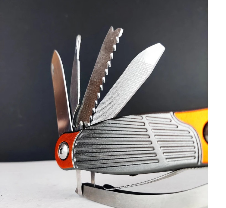 چکش چند کاره - ابزار همه کاره تاشو - 11 در 1 - 6 اینچ 150 میلی متر - برند اصلی Hoteche هوتچ (312003)