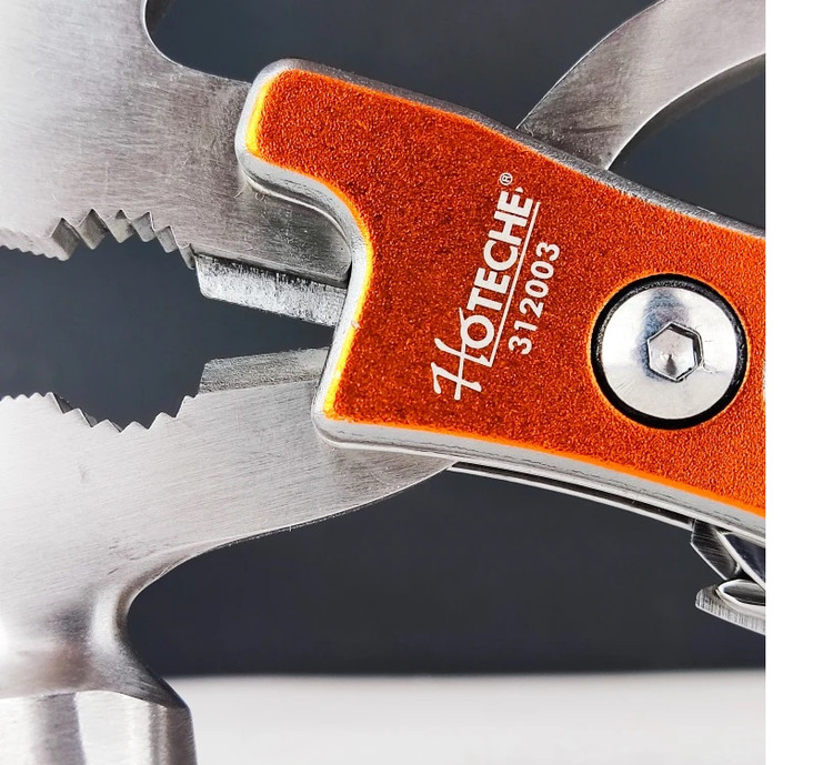 چکش چند کاره - ابزار همه کاره تاشو - 11 در 1 - 6 اینچ 150 میلی متر - برند اصلی Hoteche هوتچ (312003)