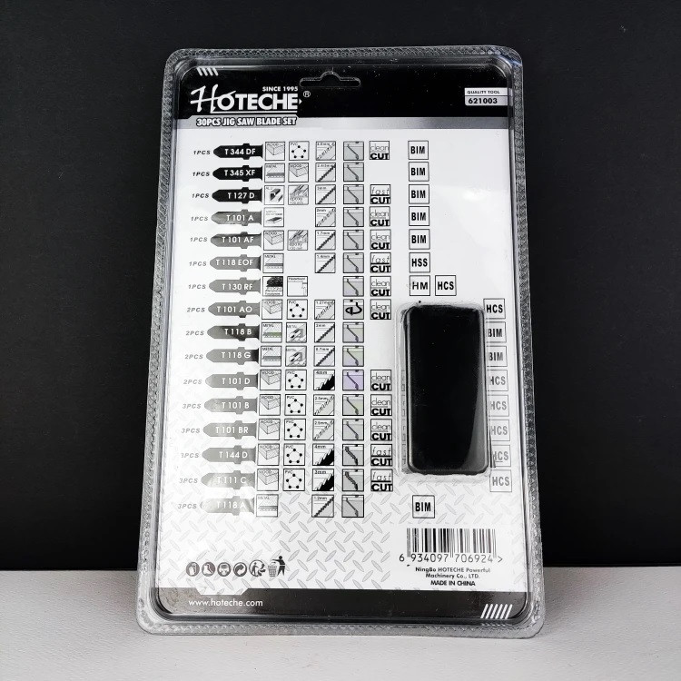 تیغه اره عمود - مجموعه 30 عددی - مخصوص چوب و آهن و پلاستیک - برند اصلی Hoteche هوتچ (621003)