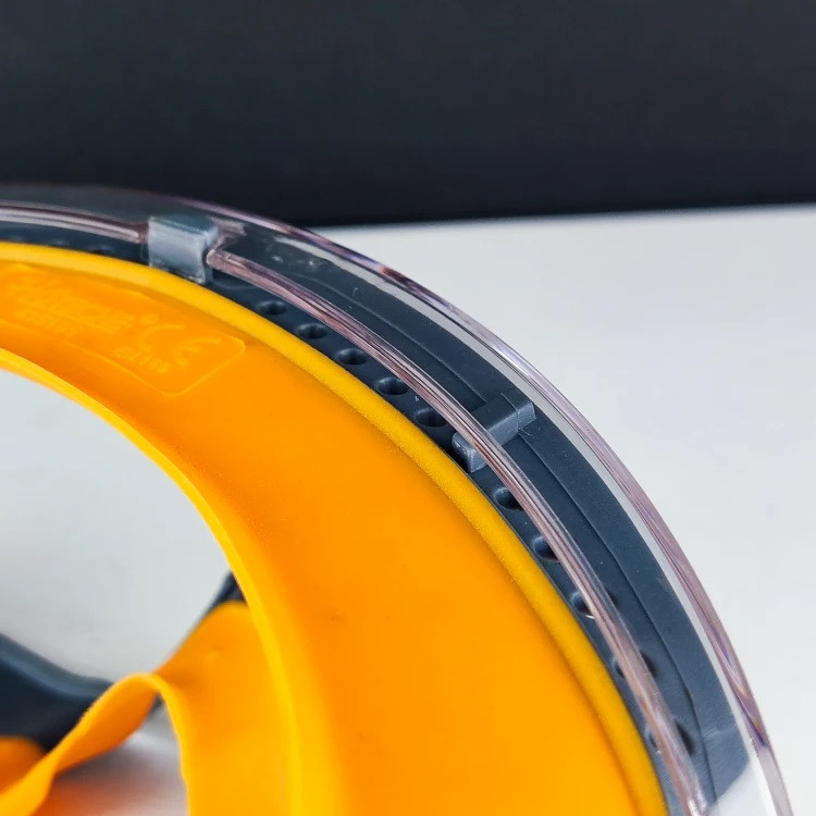 عینک ایمنی - شفاف - موتوری - ضد ضربه و حرفه ای - برند اصلی Hoteche هوتچ (435105)