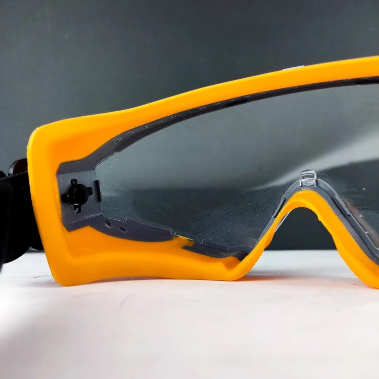 عینک ایمنی - شفاف - موتوری - ضد ضربه و حرفه ای - برند اصلی Hoteche هوتچ (435105)