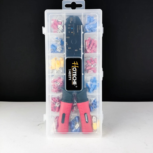 ست 170 عددی سیم لخت کن و سر سیم پرس 8 اینچ 200 میلی متر - برند اصلی Hoteche هوتچ (140271)