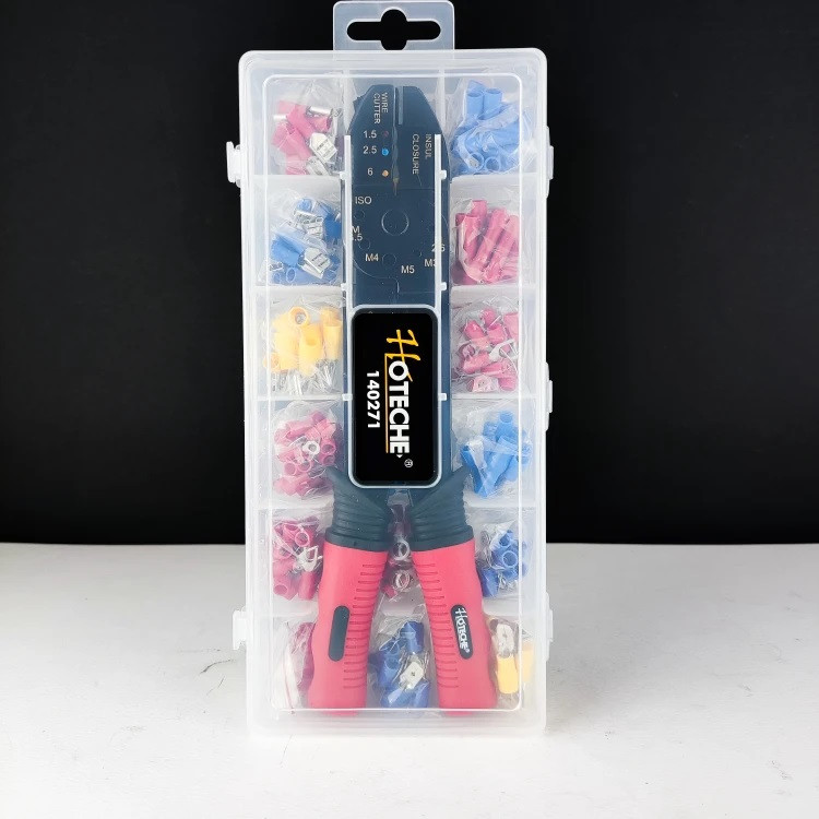 ست 170 عددی سیم لخت کن و سر سیم پرس 8 اینچ 200 میلی متر - برند اصلی Hoteche هوتچ (140271)