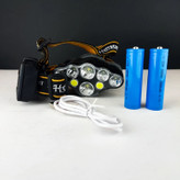 چراغ پیشانی کوهنوردی- 8 لامپ - 4400 میلی آمپری قابل شارژ - برند اصلی Hoteche هوتچ (440007)