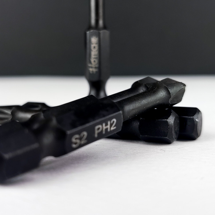 مجموعه 15 عددی بیت پیچ گوشتی یک سر تخت مغناطیسی - برند اصلی Hoteche هوتچ (251019)