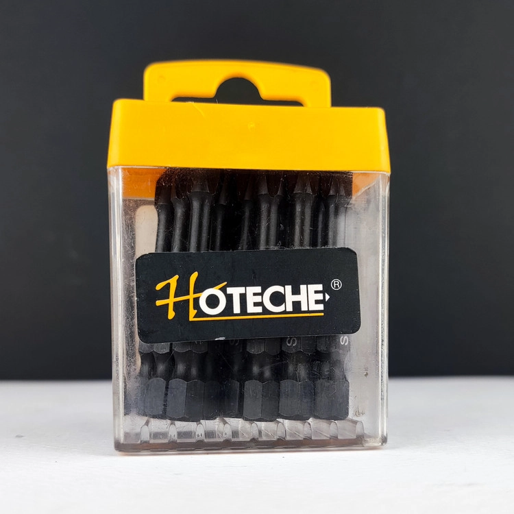 مجموعه 15 عددی بیت پیچ گوشتی یک سر تخت مغناطیسی - برند اصلی Hoteche هوتچ (251019)