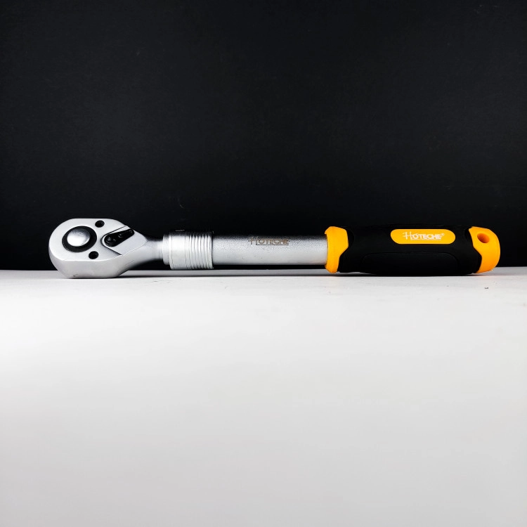 آچار جغجغه ای 1/2 اینچ - طول دسته متحرک - دندانه ریز - فشار قوی و حرفه ای - برند اصلی Hoteche هوتچ (200003)