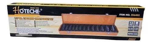 مجموعه 13 عددی کله بکس فشار قوی - برند اصلی Hoteche هوتچ (206403)