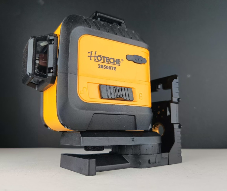 تراز لیزری هوتچ متقاطع کاملاً حرفه ای سه بعدی دارای پایه مگنتی بسیار پر قدرت(12 خط) Hoteche (285007)