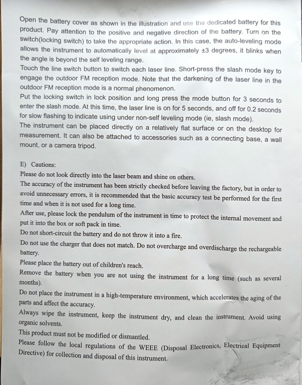 تراز لیزری هوتچ متقاطع کاملاً حرفه ای سه بعدی دارای پایه مگنتی بسیار پر قدرت(12 خط) Hoteche (285007)