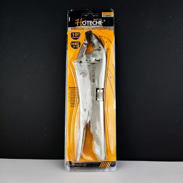 انبر قفلی مدل فرانسوی - انبر قفل دهنه باز - 10 اینچ - برند اصلی Hoteche هوتچ (110801)