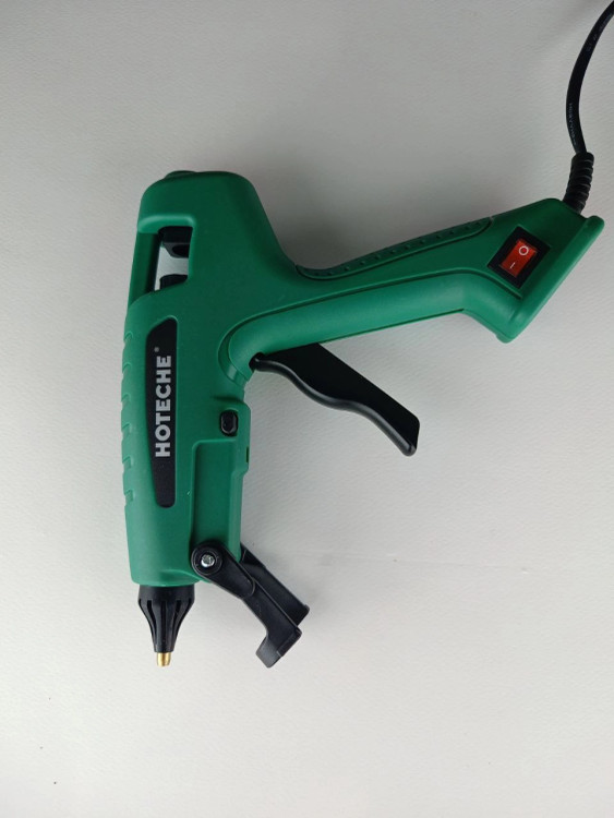 تفنگ و دستگاه چسب حرارتی 100 وات فوق صنعتی - برند اصلی Hoteche هوتچ (700203)