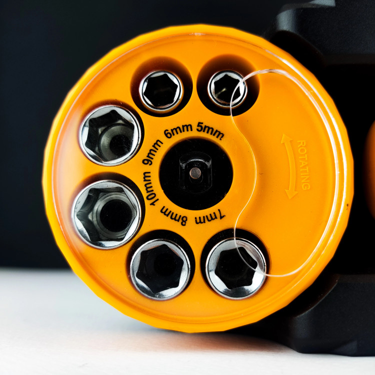 ست کله بکس و بیت پیچ گوشتی و دسته جغجغه 39 عددی 1.4 اینچ - برند اصلی Hoteche هوتچ (250939)