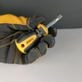 پیچ گوشتی مچی 2 سر (چهار سوم - دوسوم ) فولادی با روکش نیکل - برند اصلی Hoteche هوتچ (250403)