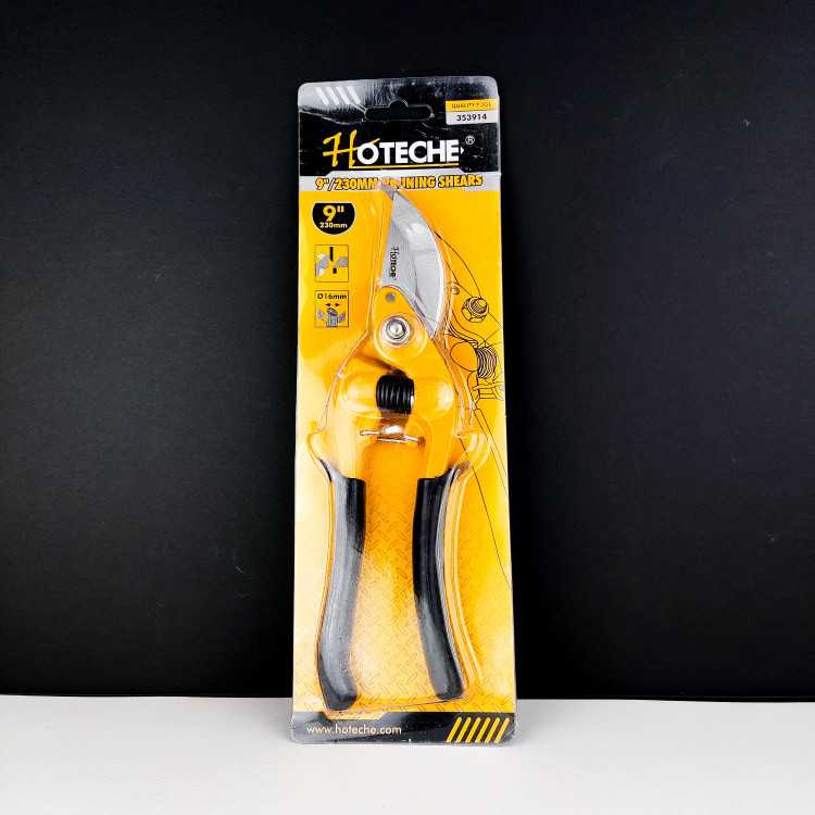 قیچی هرس - قیچی باغبانی - دسته آهنی - سایز 9 اینچ - 230 میلی متر - برند اصلی Hoteche هوتچ (353914) (قسطی)
