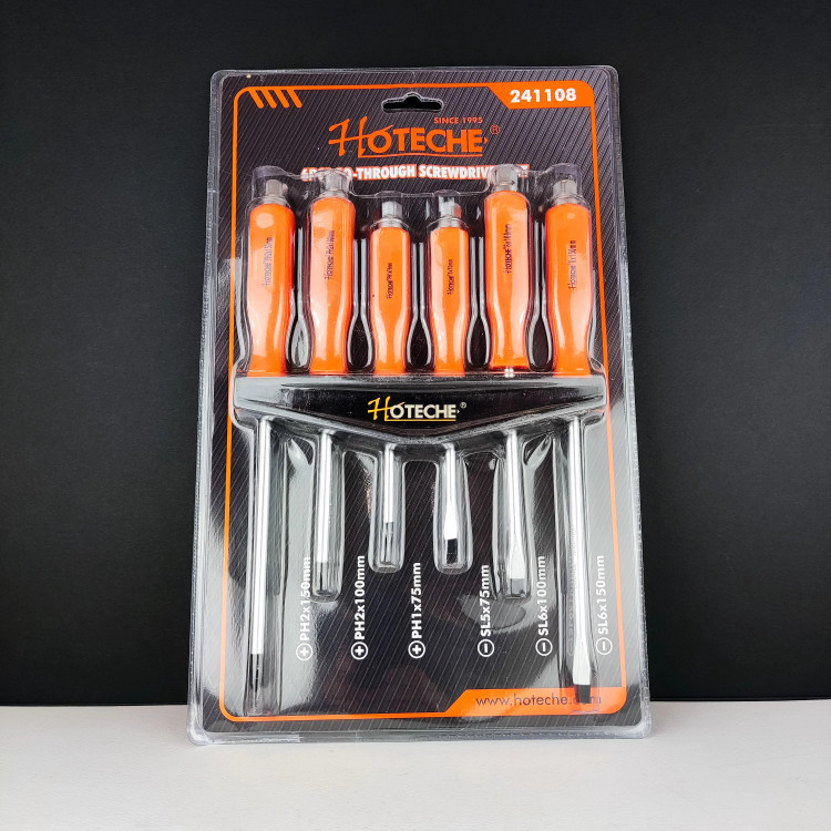 مجموعه ی 6 عددی پیچ گوشتی - برند اصلی Hoteche هوتچ (241108)