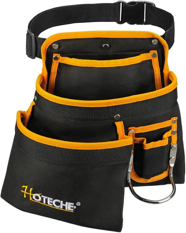 کیف ابزار کمری برزنتی ضد آب مخصوص کناف کاری - برند اصلی Hoteche هوتچ (490001) (قسطی)