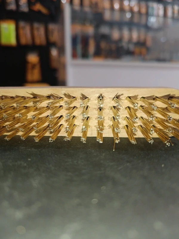 برس سیمی دسته چوب راش 4 لاین برند اصلی هوتچ مدل (410103) (قسطی)