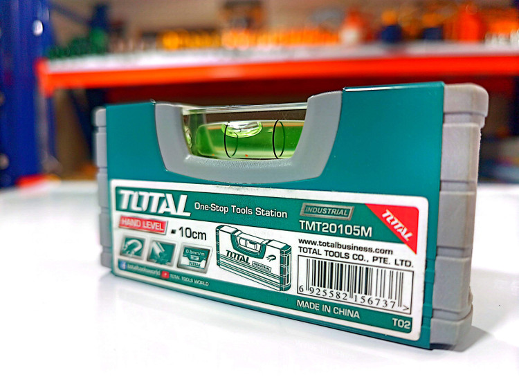 تراز جیبی ۱۰ سانتیمتری توتال (Total) مدل TMT20105M دقت در ابعاد کوچک (قسطی)