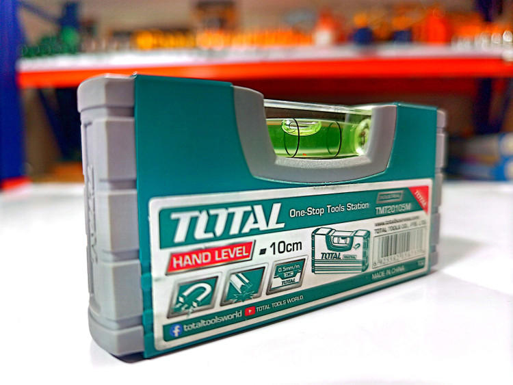 تراز جیبی ۱۰ سانتیمتری توتال (Total) مدل TMT20105M دقت در ابعاد کوچک (قسطی)