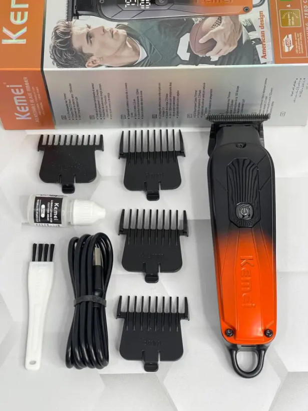 ماشین اصلاح و خط زن حرفه ای برند kemei مدل KM-1741 (قسطی)