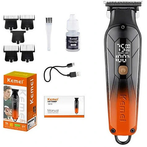 ماشین اصلاح و خط زن حرفه ای برند kemei مدل KM-1741 (قسطی)