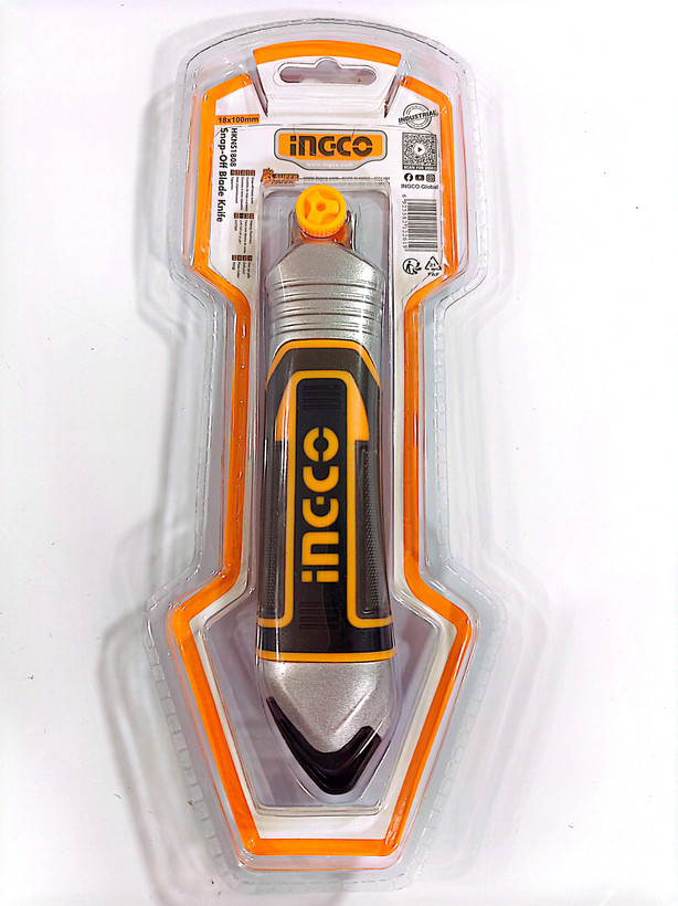 کاتر صنعتی اینکو INGCO مدل HKNS1808 – سایز 18 میلیمتری (قسطی)