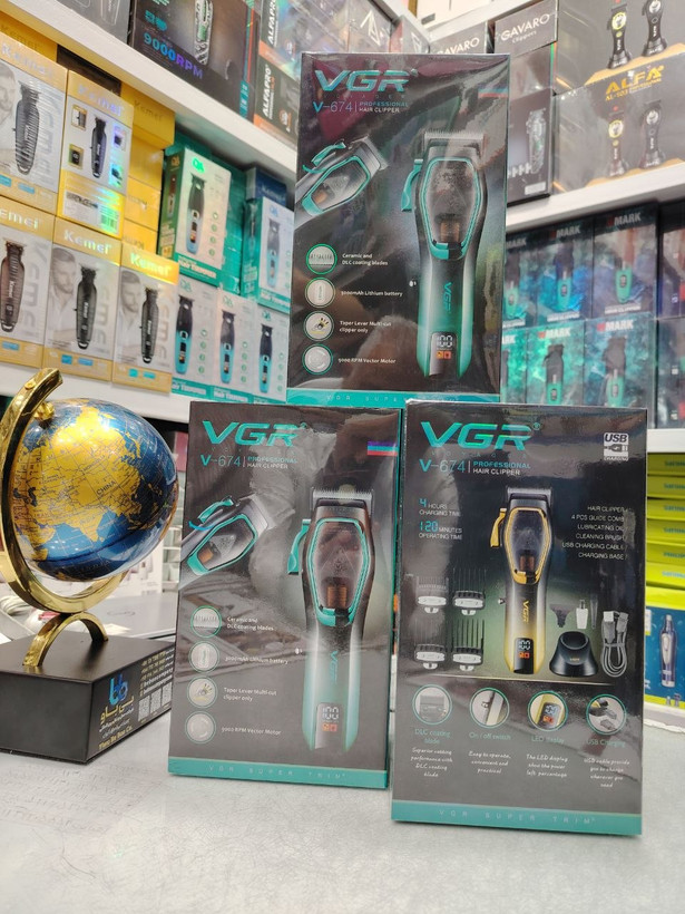 ماشین اصلاح حرفهای VGR V-674