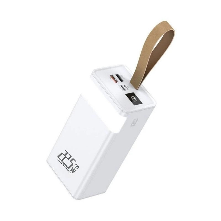 پاوربانک ۳۰۰۰۰ میلیآمپری Levino مدل N-50 | فست شارژ 22.5W با نمایشگر دیجیتال و چراغ قوه قسطی