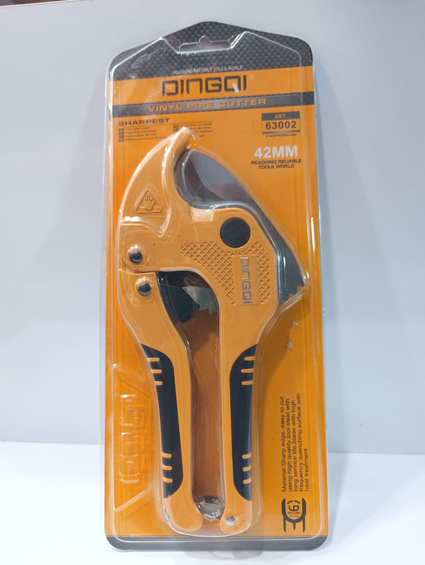 قیچی برش لوله پیویسی و وینیل DINGQI مدل 63002 (سایز 42 میلیمتر) قسطی