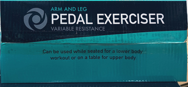دستگاه پدال ورزشی بازو و پا مینی دوچرخه تاشو خانگی و اداری با مقاومت متغیر و نمایشگر LCD Arm and leg exercise pedal machine, mini folding bike for home and office with variable resistance and LCD display