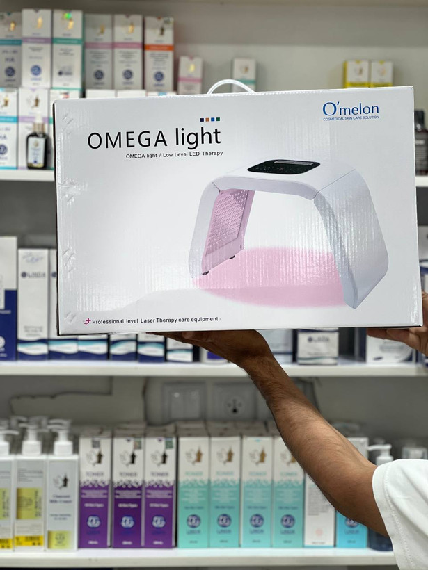 OMEGA LIGHT LED light therapy tunnel (7-color professional PDT device) تونل نور درمانی LED مدل OMEGA LIGHT (دستگاه PDT حرفهای ۷ رنگ)