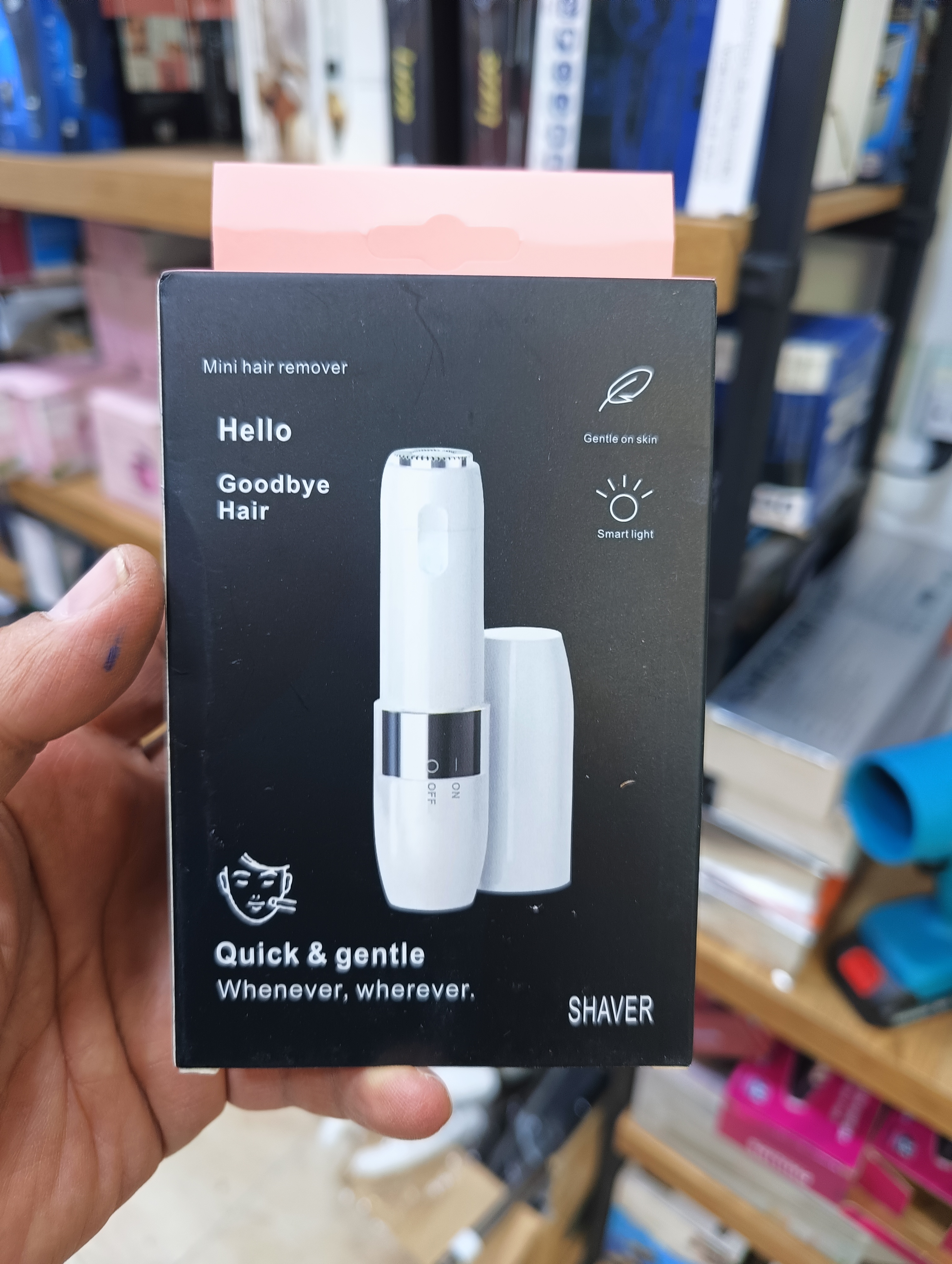 Women's facial trimmer (facial hair removal pen) موزن صورت بانوان (قلم اصلاح موهای زائد صورت)