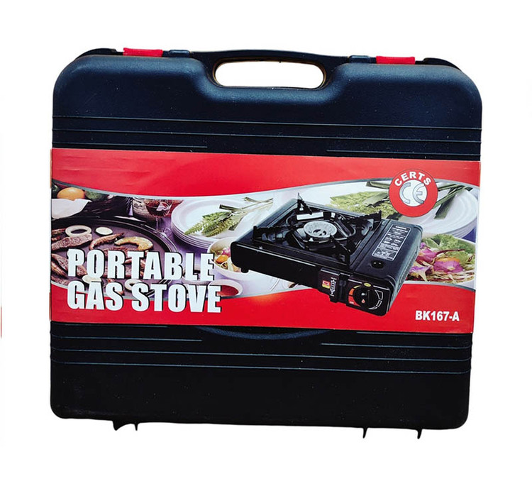 اجاق گاز مسافرتی قابل حمل مدل BK-167-A – همراه مطمئن شما در سفر، کمپ و شرایط اضطراری Portable Camping Gas Stove Household Gas Powered Stove Burner Outdoor Camping Gas