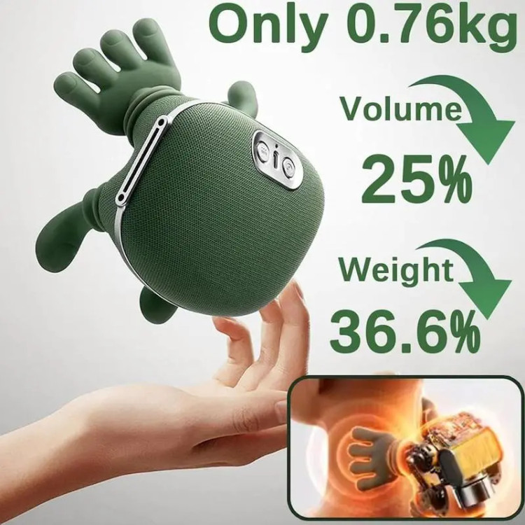 ماساژور گردن و شانه FZ-831 تجربهای نو از ماساژ شیاتسو با گرمای درمانی FZ-831 Neck and Shoulder Massager A new experience of Shiatsu massage with therapeutic heat