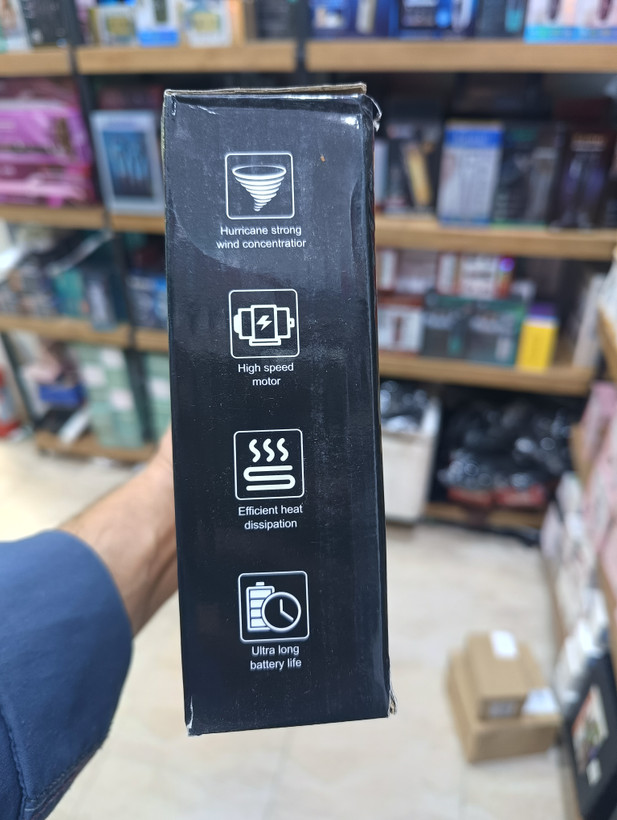 مینی جت فن شارژی ویولنت مدل F027 ابزاری بی سیم ، فوقالعاده سبک و همه کاره Violent F027 Rechargeable Mini Jet Fan: A cordless, ultra-lightweight, and versatile tool